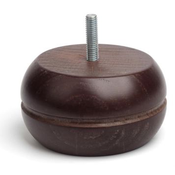 Kalustejalka REI tumma puu 50 mm