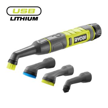 Puhdistusharja Ryobi USB Lithium RDS4-0