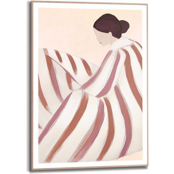 Sisustustaulu Reinders Striped Figure 50 x 70 cm