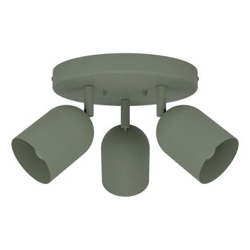 Spottivalaisin Eglo Tilston vihreä 3-os