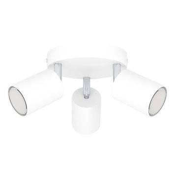 Spottivalaisin Eglo Reciso-E valkoinen/kromi 3-os