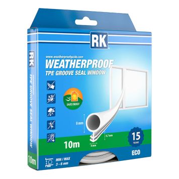 Uratiiviste Ikkuna RK 8 mm 10 m Valkoinen