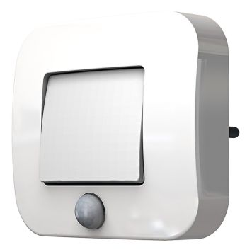 LED-yövalo Osram Lunetta valkoinen 0,2 W valkoinen 8,4 x 7,3 cm IP20