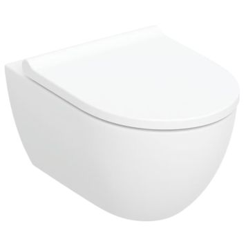 Seinä-WC-istuin Geberit Acanto valkoinen 53 cm