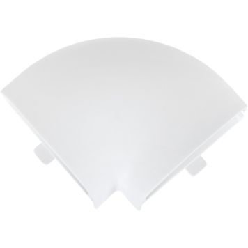 Kulmapala Eglo Stracca liitäntäkaapelilla valkoinen 6,8 x 5,6 x 3,2 cm