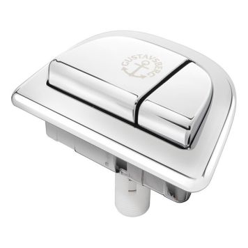 Painonappi Gustavsberg Nautic HF Duo Kromi