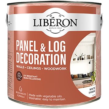 Paneeli- ja hirsisuoja Libéron valkoinen