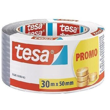 Ilmastointiteippi Tesa harmaa 30 m + 50 mm