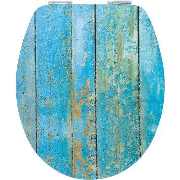 WC-istuinkansi Poseidon sininen lankku