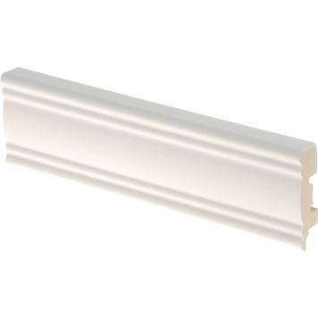 Jalkalista Maler Aura 12 x 42 x 2750 mm MDF Valkoinen