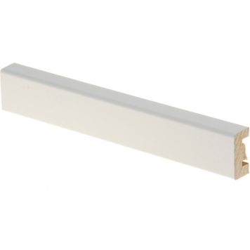 Peitelista Maler 12 x 25 x 2200 mm MDF valkoinen