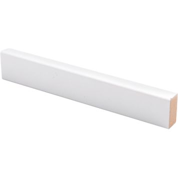 Peitelista Maler 12 x 25 x 3300 mm MDF valkoinen