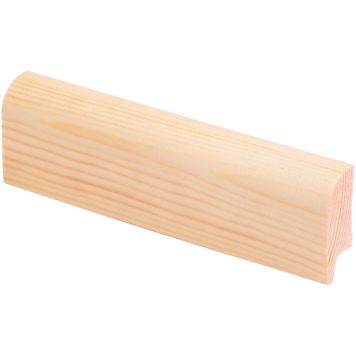 Jalkalista Maler 15 x 44 x 2700 mm Mänty Puuvalmis