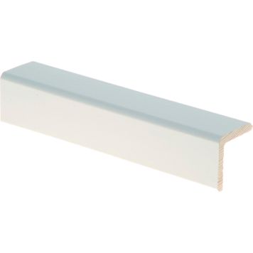 Reunalista Maler 32 x 32/26 x 2700 mm mänty sormijatkettu valkoinen