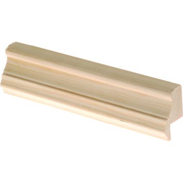 Puolipaneelilista Maler 23 x 40 x 2700 mm mänty puuvalmis