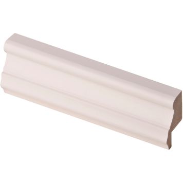 Puolipaneelilista Maler 23 x 40 x 2700 mm mänty valkoinen