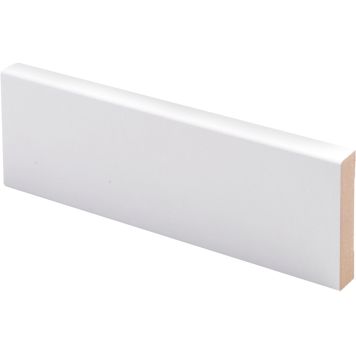 Peitelista Maler 12 x 52 x 3300 mm MDF valkoinen