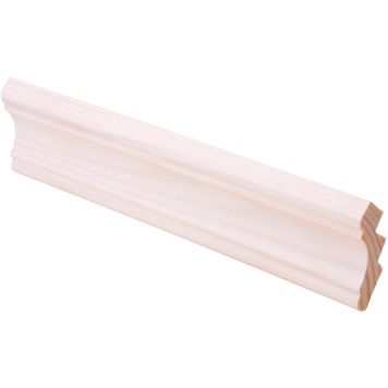 Kattolista Maler Aura 30 x 30 x 2700 mm Mänty Valkolakka