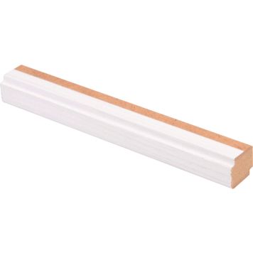 Varjolista Maler 16 x 19 x 2750 mm MDF hopeasaarni