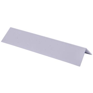 Kulmalista Maler 24 x 24 x 2700 mm PVC harmaa