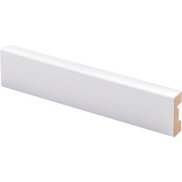 Peitelista Maler 12 x 32 x 2200 mm MDF valkoinen