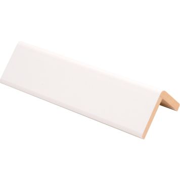 Reunalista Maler Aava HDF mel valkoinen E0 42 x 42/38 x 2750 mm