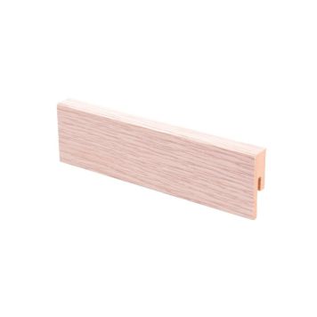 Jalkalista Maler R2 12 x 42 x 2750 mm MDF Valkolakattu Tammi