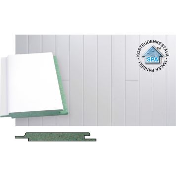 MDF-kattopaneeli Maler SPA STP-5 valkoinen 10 x 92 x 2070 cm
