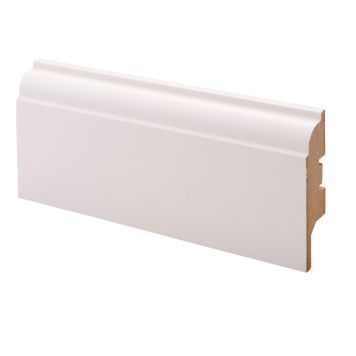 Jalkalista Maler Koski 15 x 65 x 2750 mm MDF Valkoinen