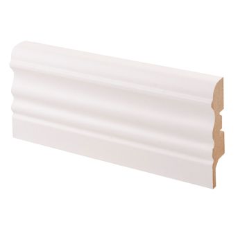 Jalkalista Maler Laine 15 x 65 x 2750 mm MDF Valkoinen