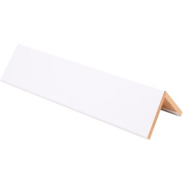 Taitelista Maler 40 x 40 x 2750 mm MDF puhdas valkoinen