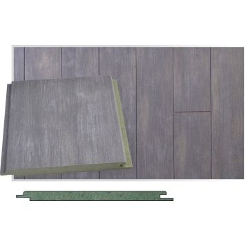 Sisustuspaneeli Maler SPA Tunne harmaa STP-0 10 x 160 x 2070 mm