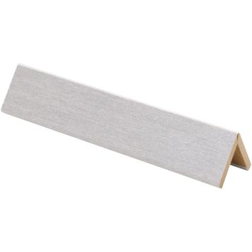 Taitelista Maler ART 4 x 30 x 30 x 2750 mm MDF metalli hopea