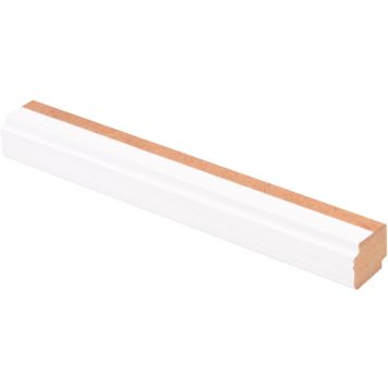 Varjolista Maler 16 x 19 x 2750 mm MDF puolikiiltävä valkoinen