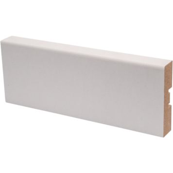 Peitelista Maler 15 x 58 x 2200 mm MDF Valkoinen