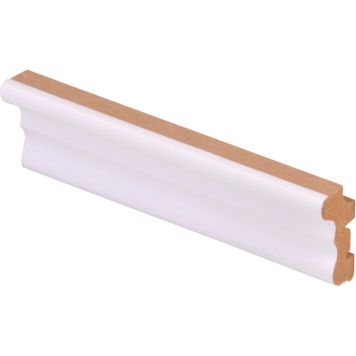 Kattolista Maler Kuru 22 x 42 x 2750 mm MDF puhdas valkoinen