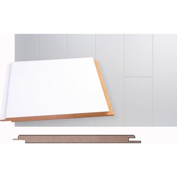 Kattopaneeli Maler MDF Smart 10 x 160 x 2070 mm Puolikiiltävä Valkoinen