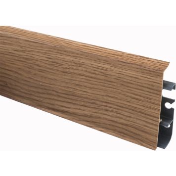 Jalkalista Maler PVC Tammi 22 x 75 x 2500 mm