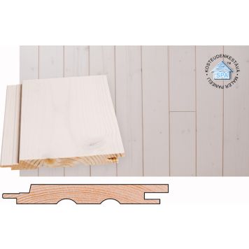 SPA-paneeli Maler STS-3 Kuusi Huurre 14 x 120 mm, eri pituuksia