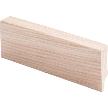 Jalkalista Maler 16 x 42 x 2700 mm Viilu Tammi Lakattu