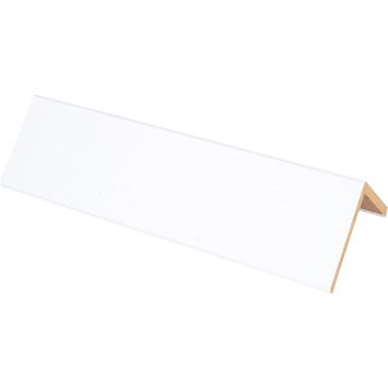 Reunalista Maler HDF 42 x 42/38 x 2800 mm Puhdas Valkoinen