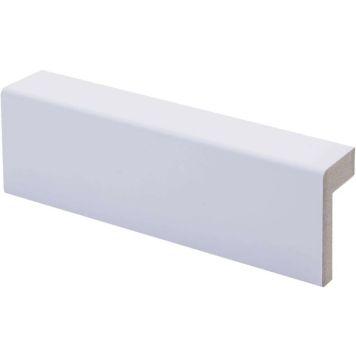 Reunalista Maler Aava MDF 21 x 58/13 x 2200 mm Mel puhdas valkoinen