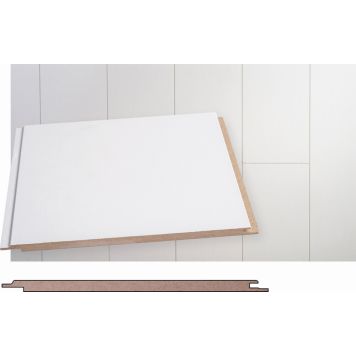 Sisustuspaneeli Maler MDF Smart Valkoinen 8 x 195 x 2070 mm