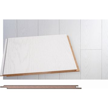 Sisustuspaneeli Maler MDF Smart Valkosaarni 8 x 195 x 2070 mm