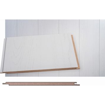 Sisustuspaneeli Maler MDF Smart Hopeakoivu 8 x 195 x 2070 mm