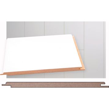 Sisustuspaneeli Maler MDF Valkoinen STP-0 10 x 195 x 2070 mm
