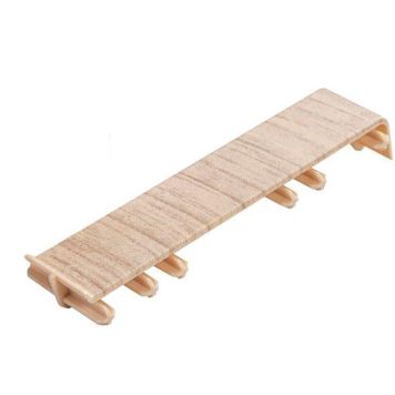 Jatkopala Maler PVC valkotammi 22 x 75 mm 2 kpl