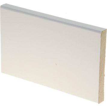 Peitelista Maler MDF Valkoinen 12 x 92 x 2750 mm