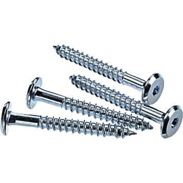 Huonekaluruuvi Habo 522 sähkösinkitty 50 mm 4 kpl/pkt