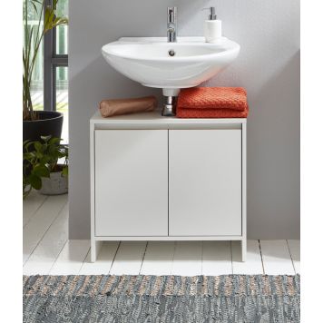 Allaskaappi Basic Valkoinen 60 x 28 x 55 cm